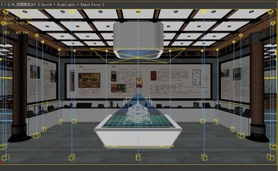 博物馆设计3d模型多媒体全息体验展厅设计3dmax模型素材模型-文化艺术模型库-3ds Max(.max)模型下载-cg模型网