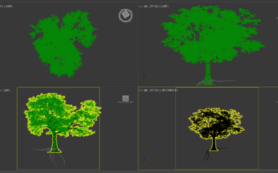 大树 模型模型-树木模型库-3ds Max(.max)模型下载-cg模型网