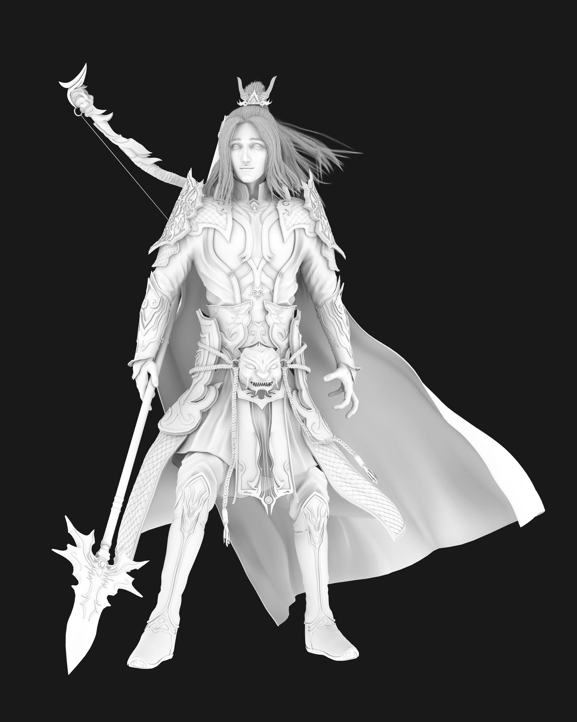 角色练习男战士