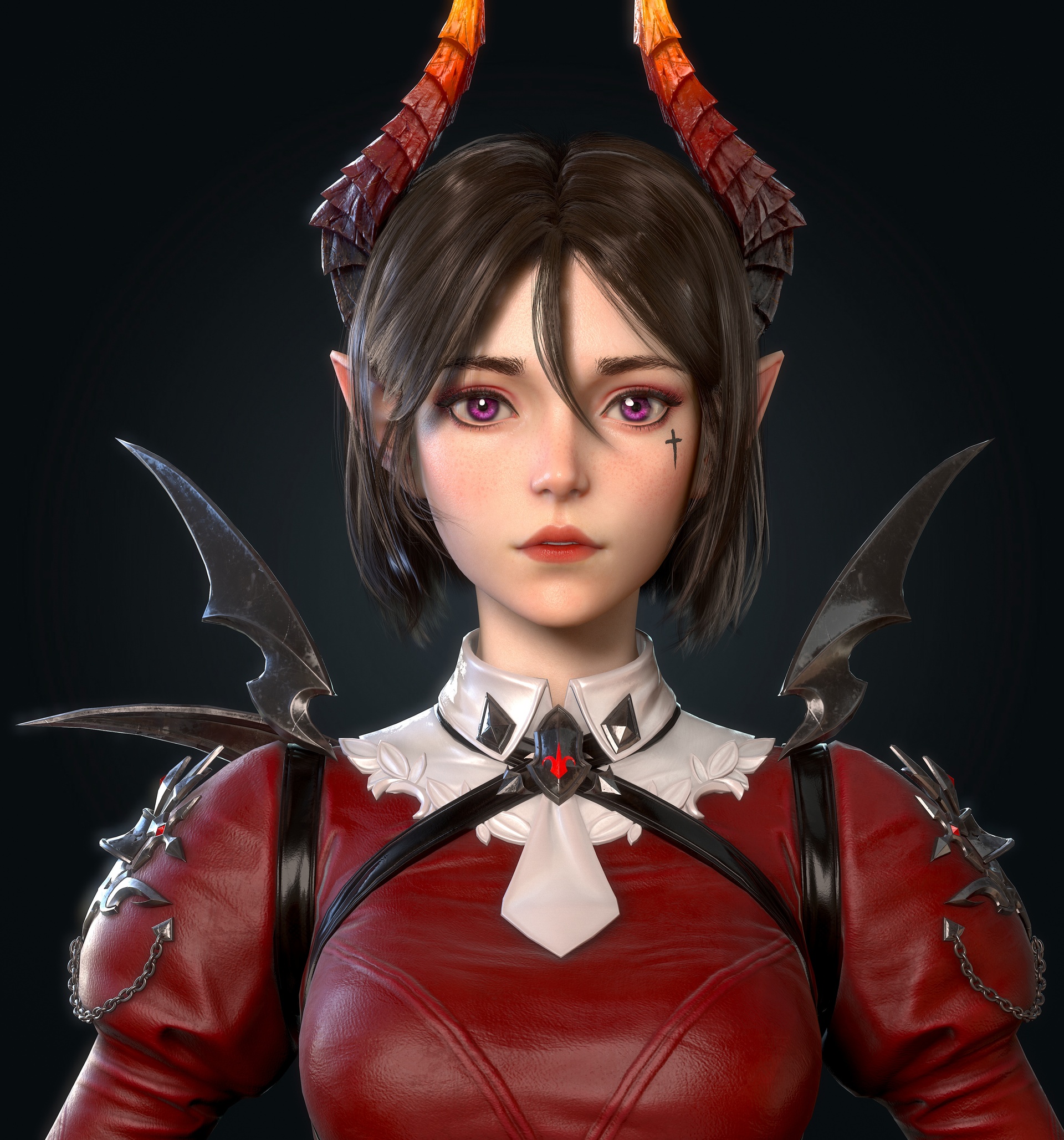 girl_风之韵作品_角色/人物/生物_cg模型网