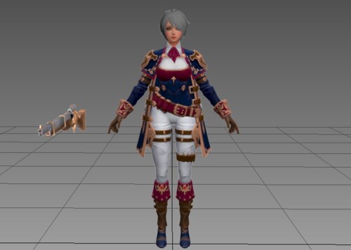 美女火**模型-女人模型库-3ds Max(.max)模型下载-cg模型网