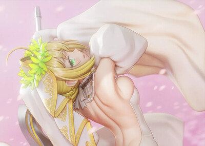 高模 手办 婚纱 露背装 cger-yusuf umar 花嫁saber 2