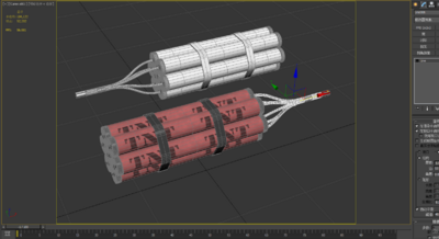 炸弹 雷管模型-火炮器械模型库-3ds Max(.max)模型下载-cg模型网