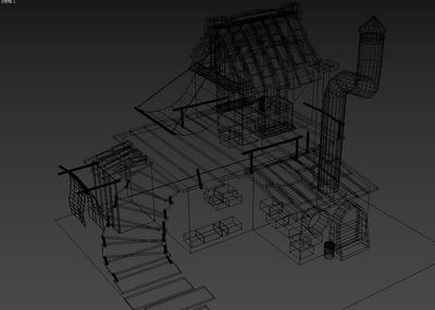 场景练习1模型-历史建筑模型库-3ds Max(.max)模型下载-cg模型网