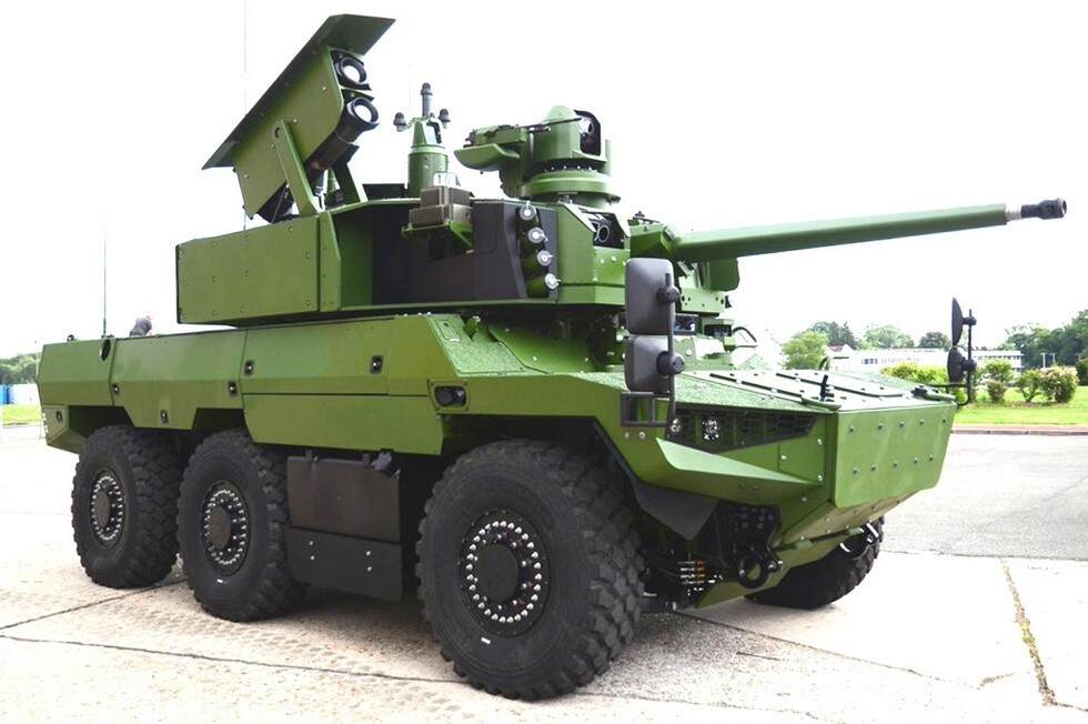 法国新型美洲豹装甲侦察车