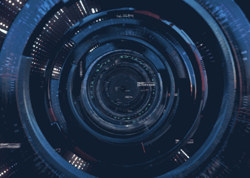 科技隧道穿梭 科技LOGO模型-科幻场景模型库-Cinema 4D(.c4d)模型下载-cg模型网