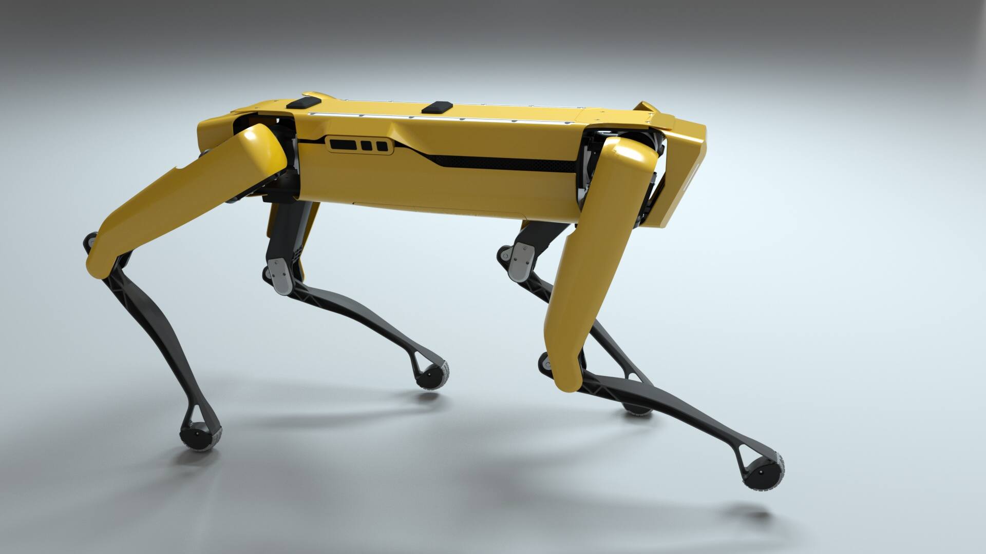 机器狗建模 渲染习作_天涯海角6作品_角色/人物/生物_cg模型网