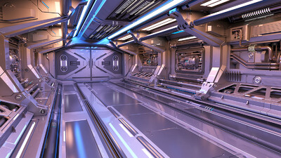 科技空间 科幻空间模型-科幻场景模型库-3ds Max(.max)模型下载-cg模型网