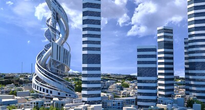 未来城市 未来建筑 未来科技 数字城市 科技城市 科幻城市 科幻 未来