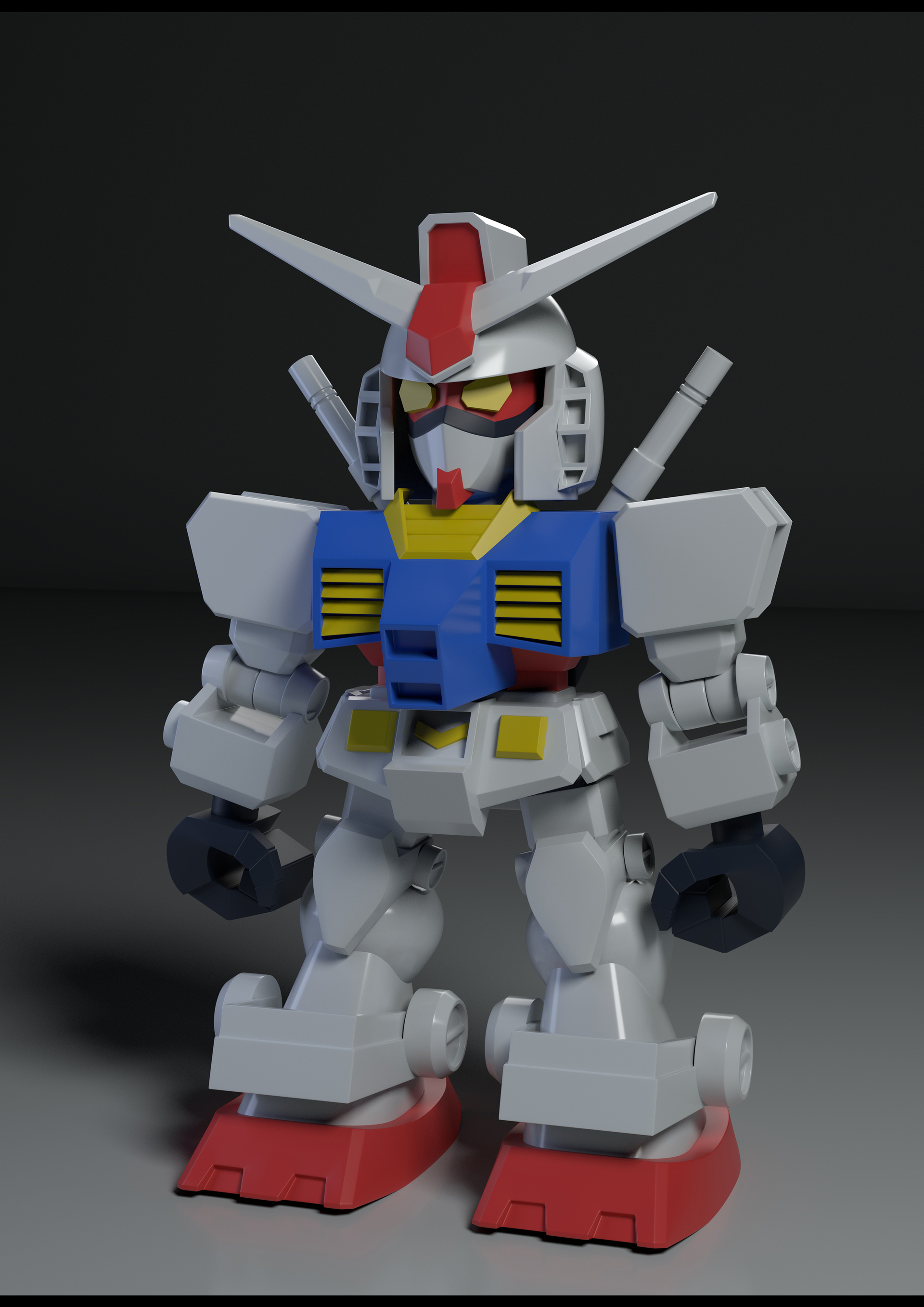 高达手办_我的朋友作品_手办/涂装/手工艺_cg模型网