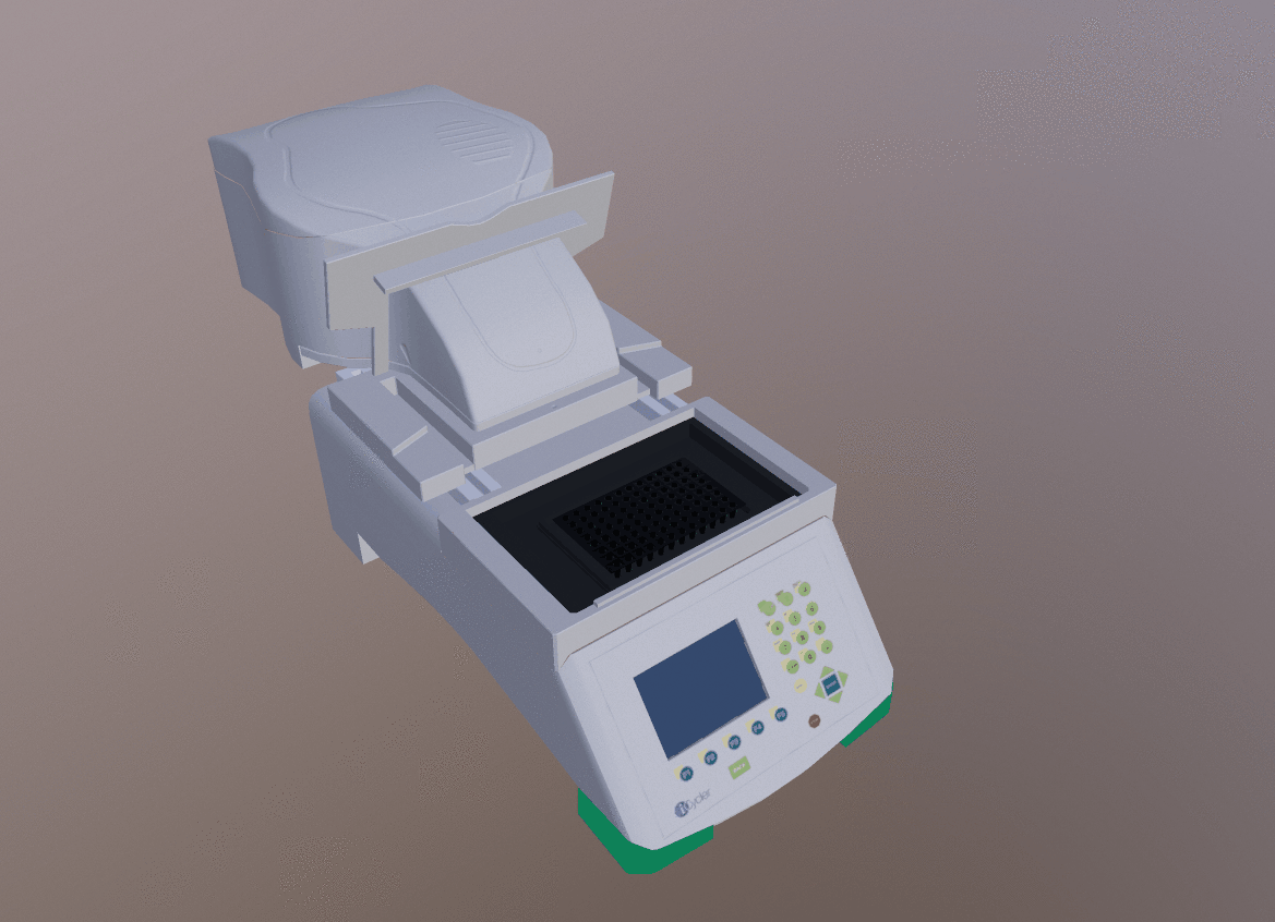 实验室设备 PCR仪模型-医疗机械模型库-3ds Max(.max)模型下载-cg模型网