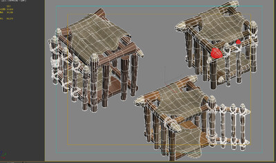 笼子 木笼模型-场景部件模型库-3ds Max(.max)模型下载-cg模型网