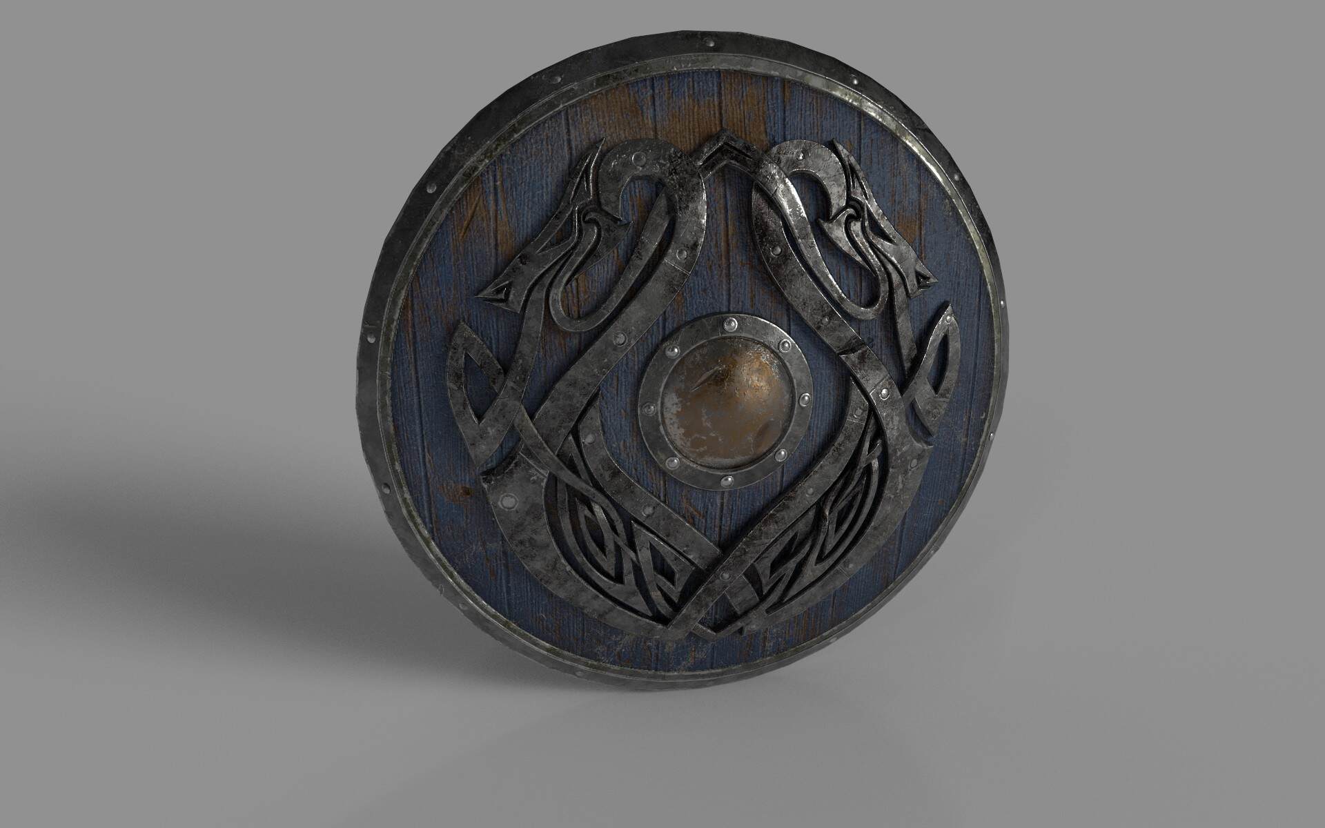 盾牌_南城有个痴梦人作品_游戏/影视/动画_cg模型网