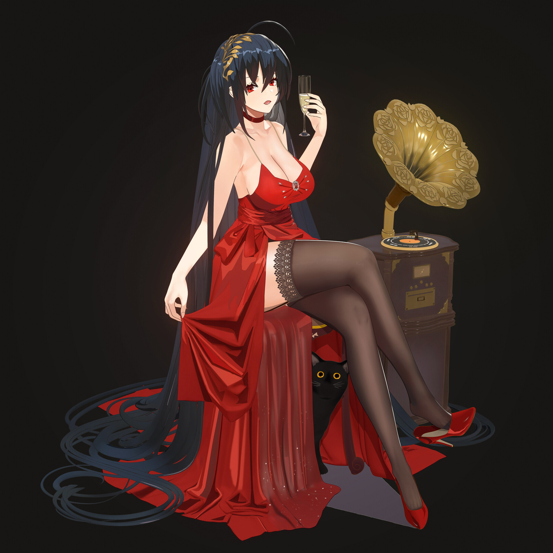 翼次方3d二次元日漫班作品更-0705模型 - 角色/人物/生物 - 作品模型