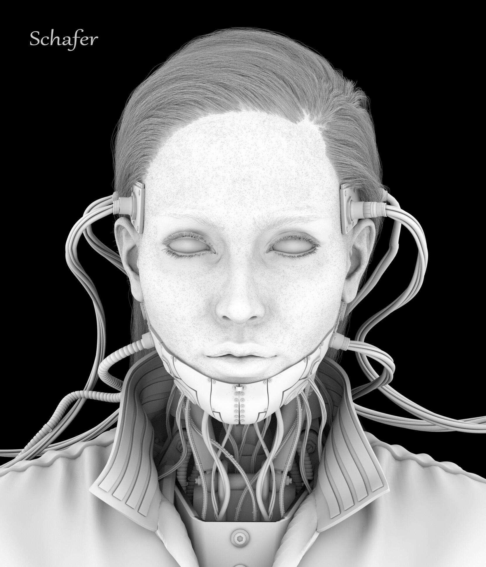 仿生白鼠_杨雪峰作品_角色/人物/生物_cg模型网