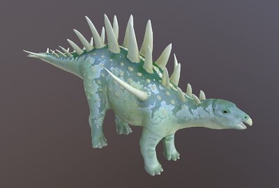 写实  恐龙  沱江龙  tuojiangosaurus 动物