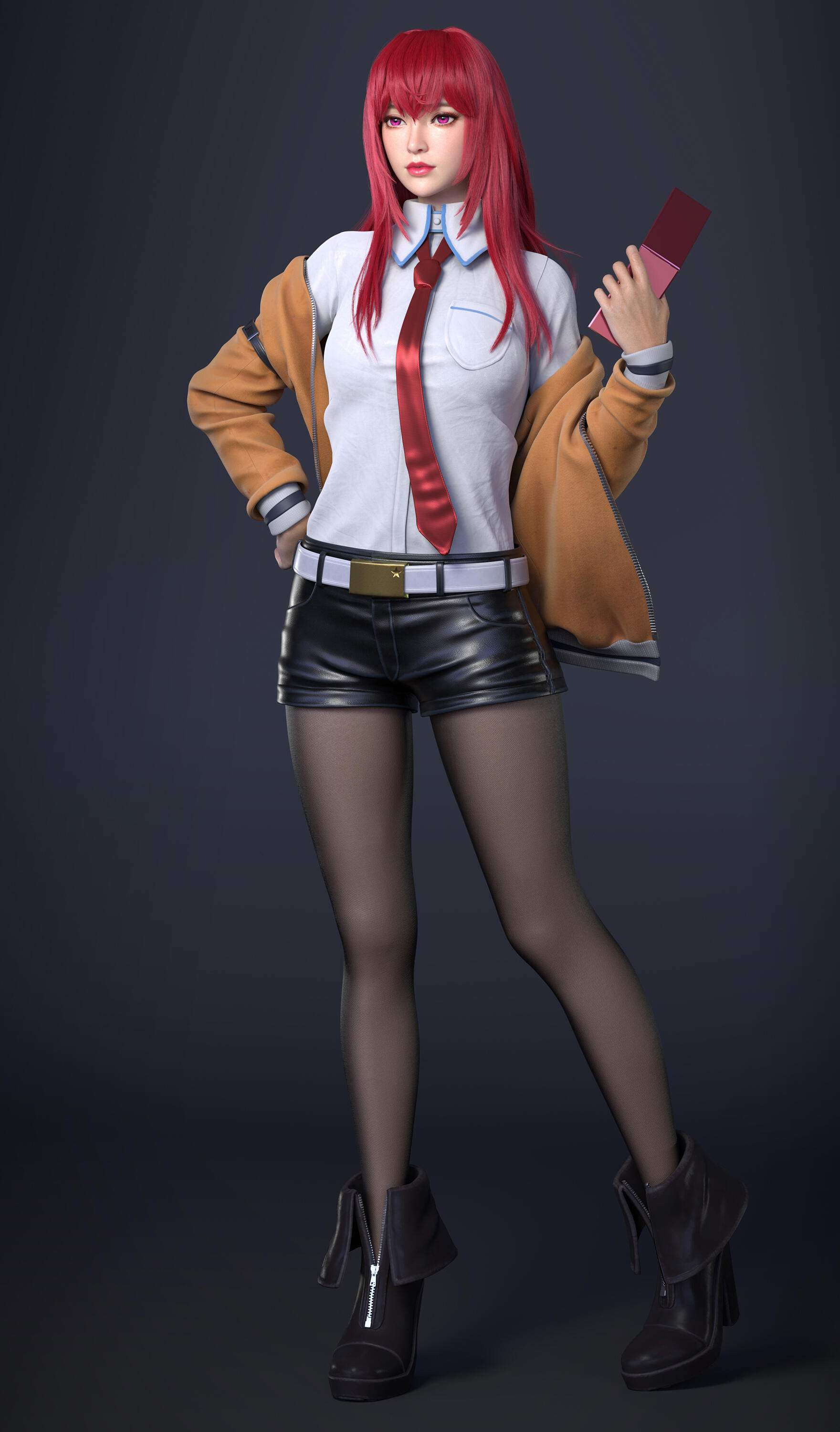 牧濑红莉栖_大雪球2010作品_角色/人物/生物_cg模型网