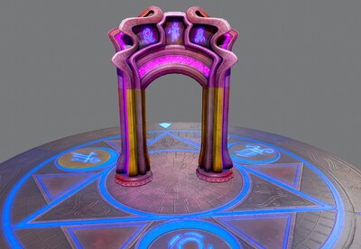 次世代 魔法门合集 magicporta_judyzhang作品_场景场景部件_cg模型网