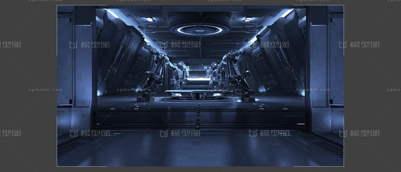 科幻 场景模型-现代场景模型库-3ds Max(.max)模型下载-cg模型网
