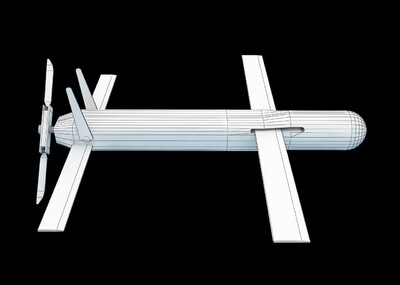 郊狼无人机  obj  fbx  max多种格式都可直接使用  jl无人机   郊狼号