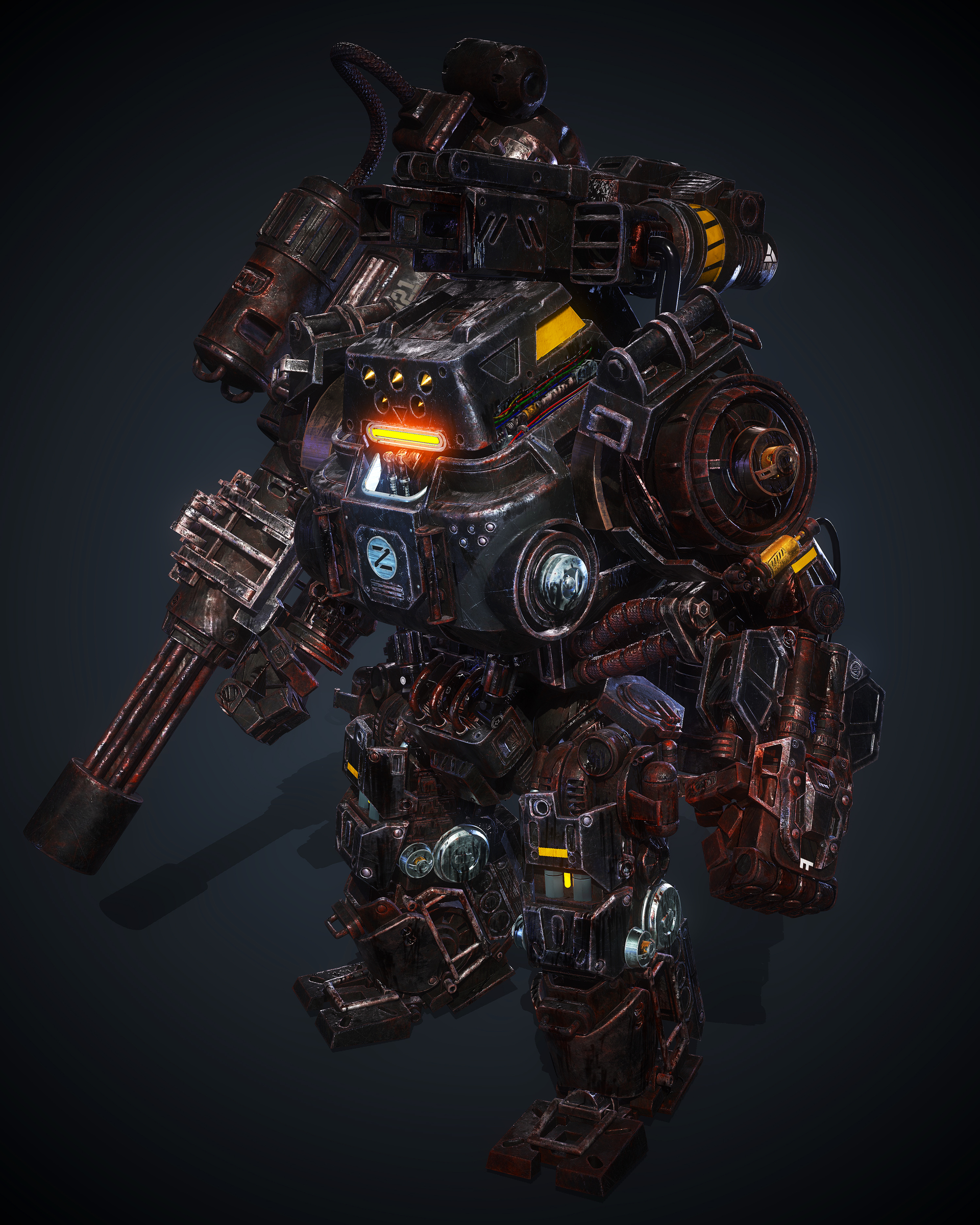 机器人_回补不去的儿时作品_游戏/影视/动画_cg模型网