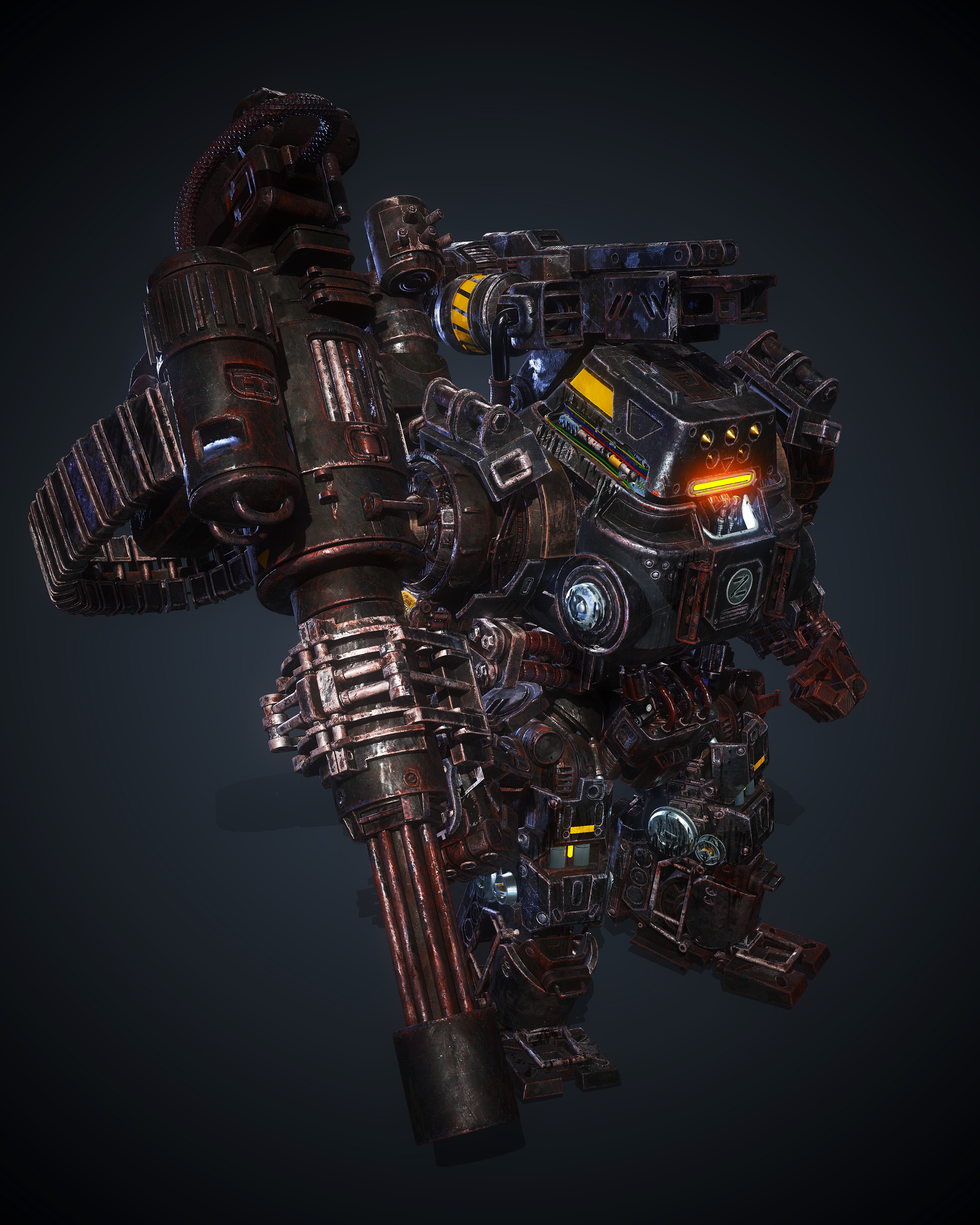 机器人_回补不去的儿时作品_游戏/影视/动画_cg模型网