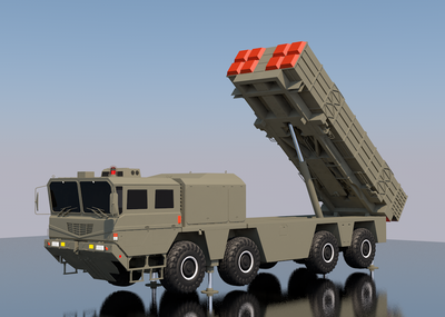 神鹰400制导火箭炮