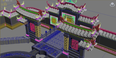 三转二写实高模场景 古代场景模型-古代场景模型库-3ds Max(.max)模型下载-cg模型网