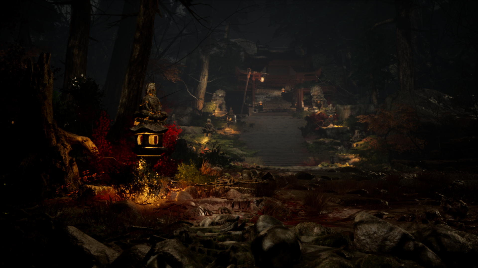 黑神话悟空场景临摹