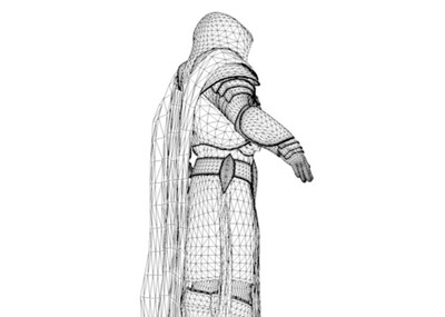 ue4 4.26版本 亡灵法师 死神披风  骷髅人 远古异类 虚幻4