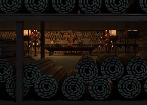 古代书房 书库 秦朝书房 竹简书房_CGLVJIANWEI作品_建筑历史建筑建筑历史建筑_cg模型网