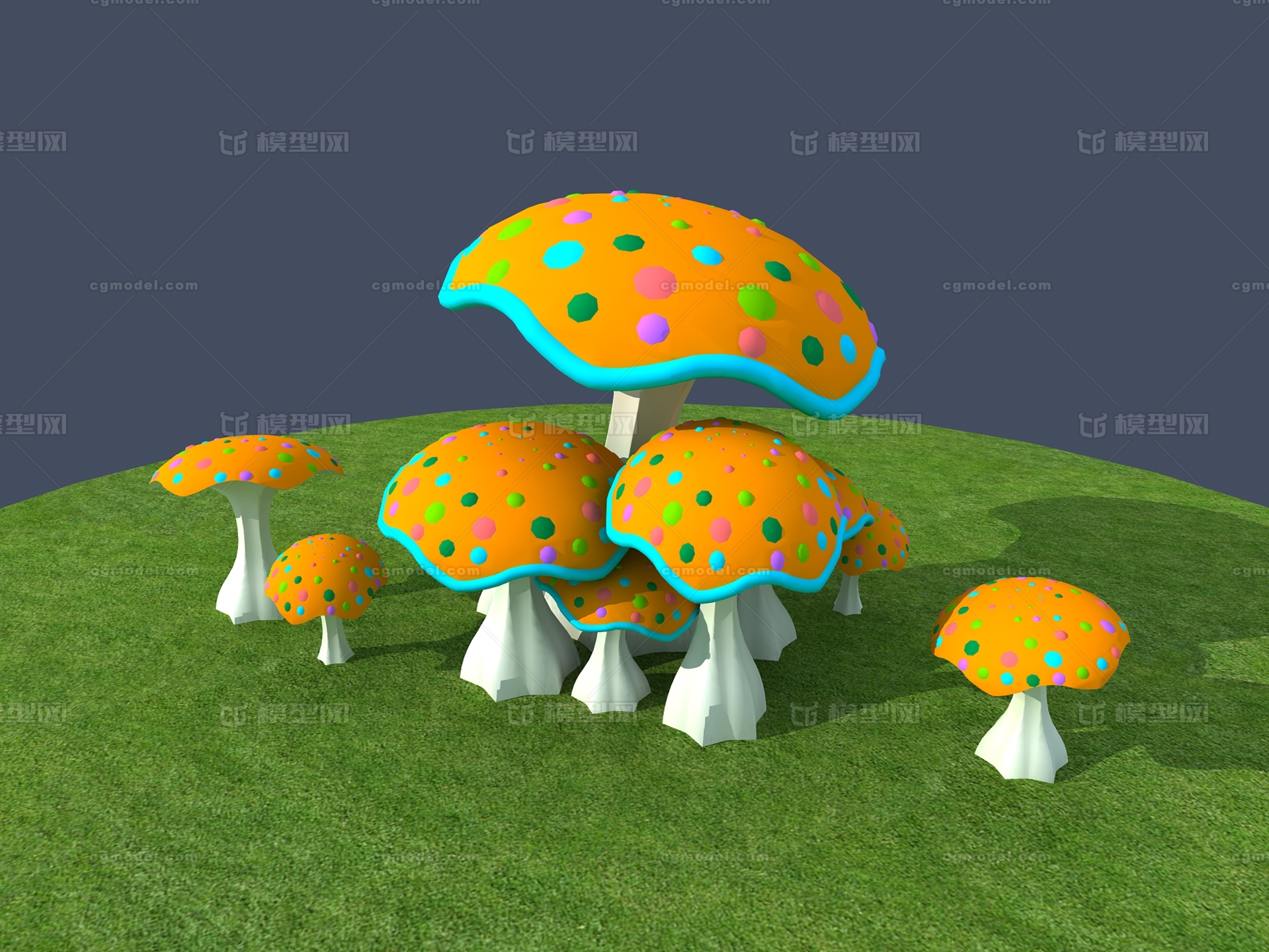 3D蘑菇素材设计图__其他_PSD分层素材_设计图库_昵图网nipic.com