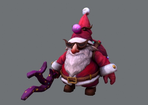 卡通 次世代 圣诞地精 圣诞老人 圣诞节  矮人