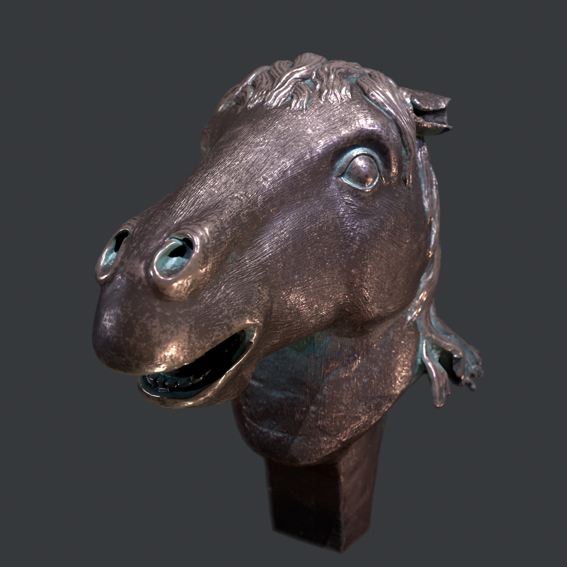 十二兽首之马兽首