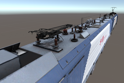 hxd2,和谐电2电力机车_zwxxxx作品_车辆火车/轨道车_cg模型网