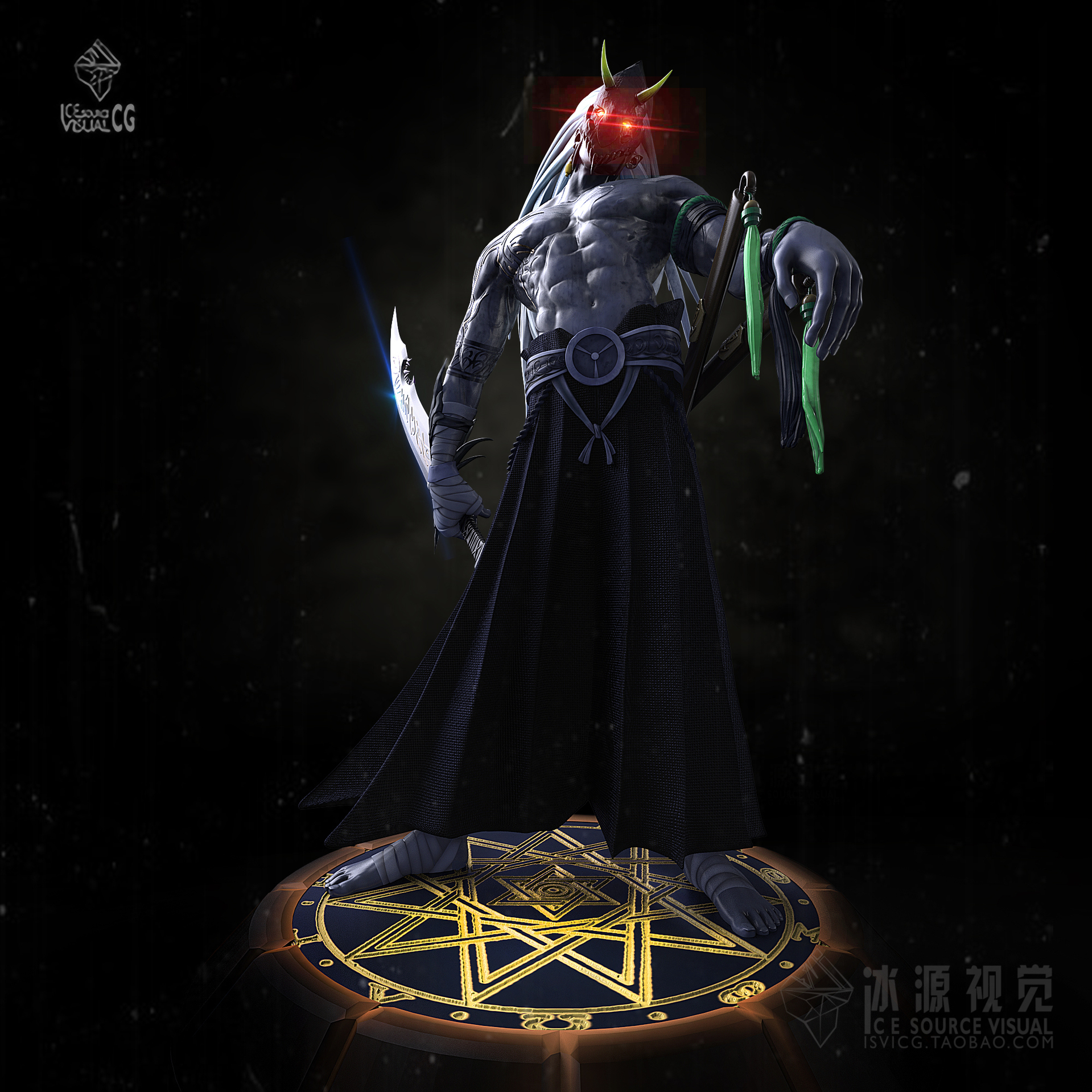 DNF 地下城与勇士的一刀哥刹影模型 - 角色/人物/生物 - 作品模型 - CG模型网