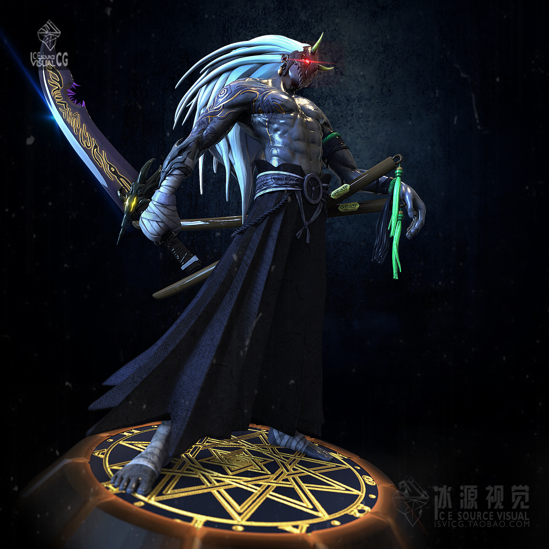 DNF 地下城与勇士的一刀哥刹影_jackymax作品_角色/人物/生物_CG模型网