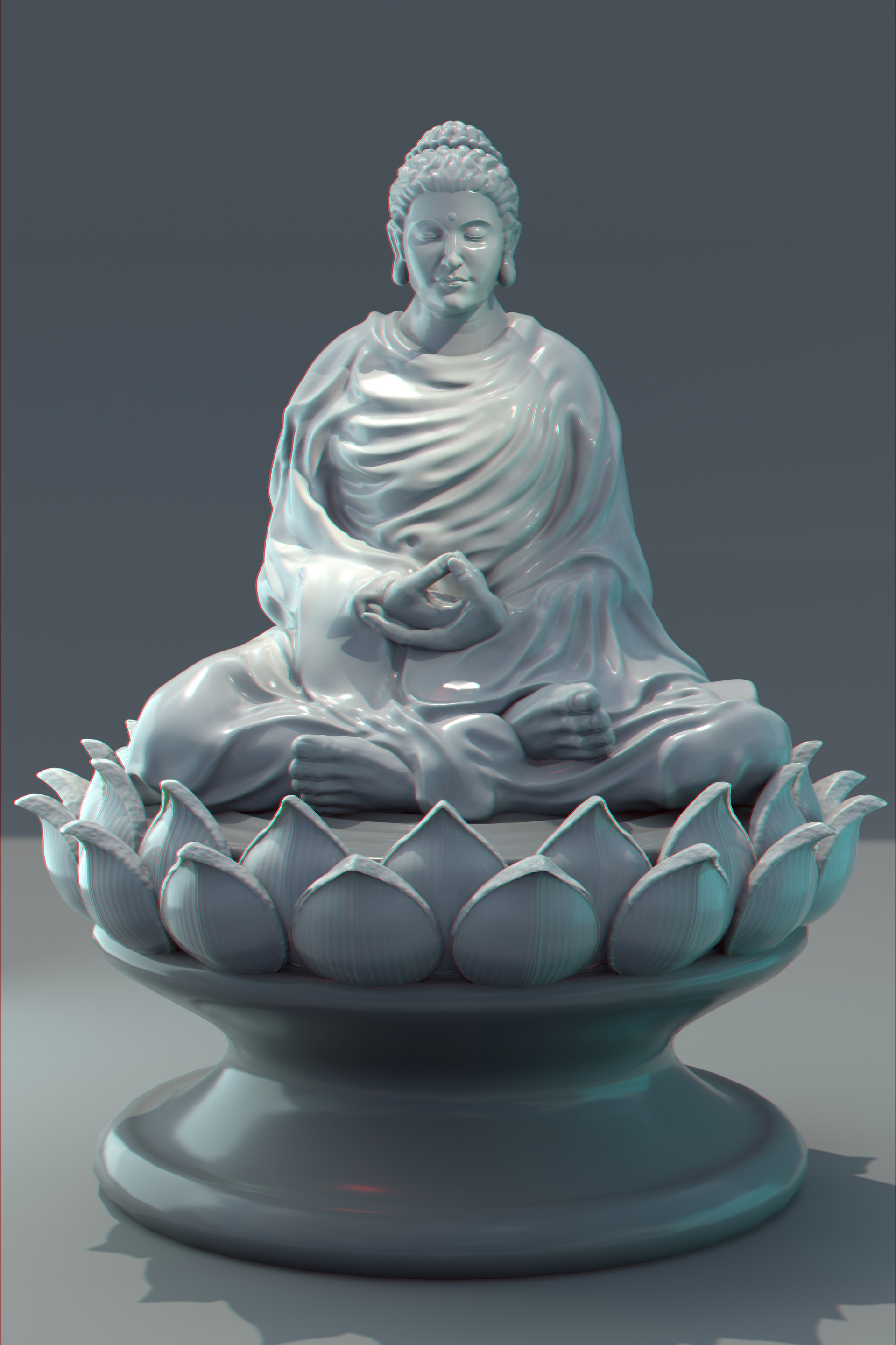 国庆佛祖_reincarnation作品_角色/人物/生物_cg模型网