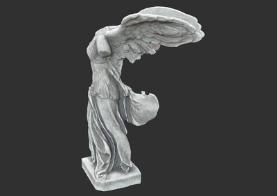 pbr次世代 胜利女神雕像 天使雕塑 断头雕塑 天使雕像 废墟雕像 人物