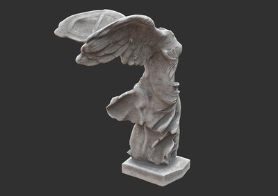 pbr次世代 胜利女神雕像 天使雕塑 断头雕塑 天使雕像 废墟雕像 人物