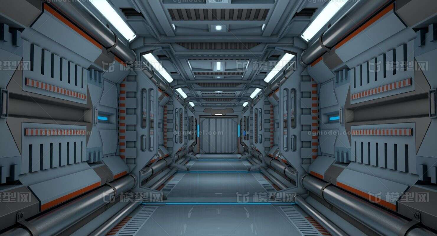 科幻空间 科技空间模型-科幻场景模型库-FBX(.fbx)模型下载-cg模型网