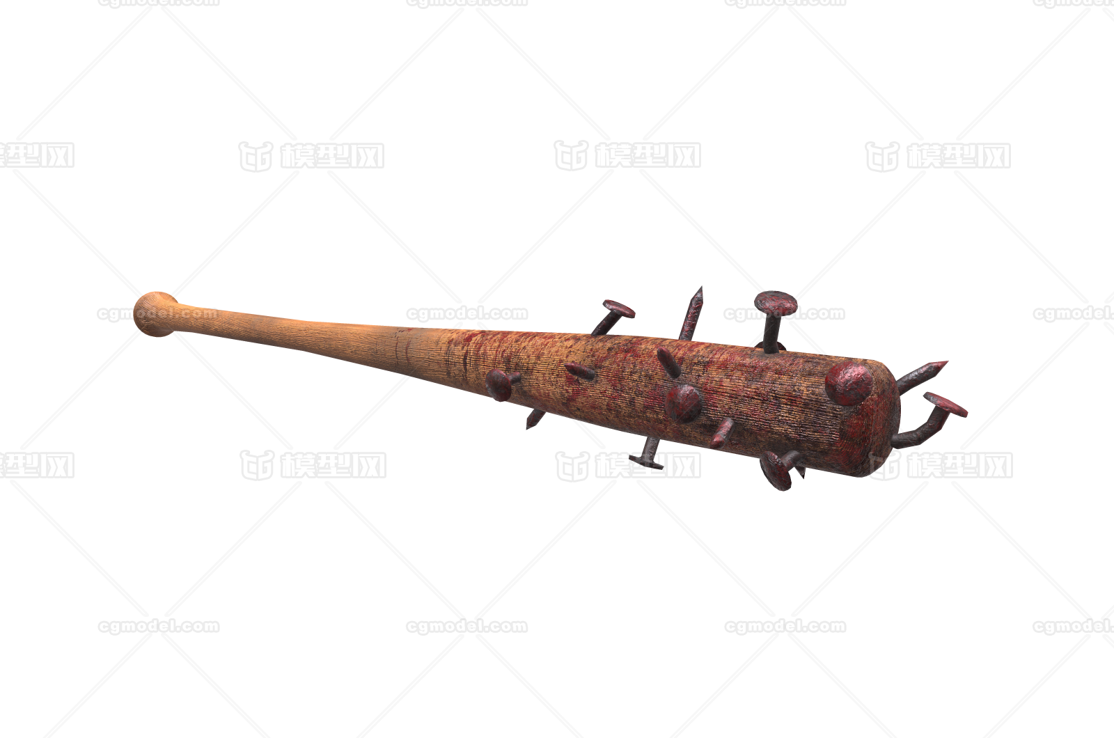 带钉子的棒球棒 棒球棍 钉子 棒子 棍子 生存游戏可用