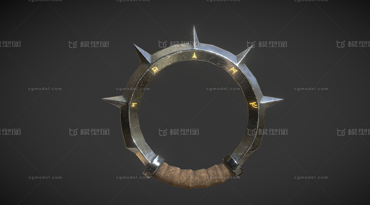 魔幻环刃 游戏武器模型-冷兵器模型库-其他模型下载-cg模型网