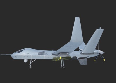 pbr 翼龙ii无人机 翼龙-Ⅱ无人机 wing loong Ⅱ uav 翼龙2察打一体无