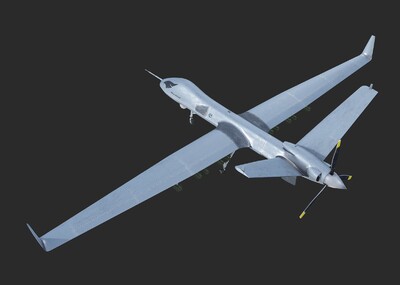 pbr 翼龙ii无人机 翼龙-Ⅱ无人机 _c5银河作品_飞机/航空器无人机_cg