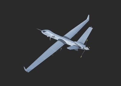 pbr 翼龙ii无人机 翼龙-Ⅱ无人机 wing loong Ⅱ uav 翼龙2察打一体无