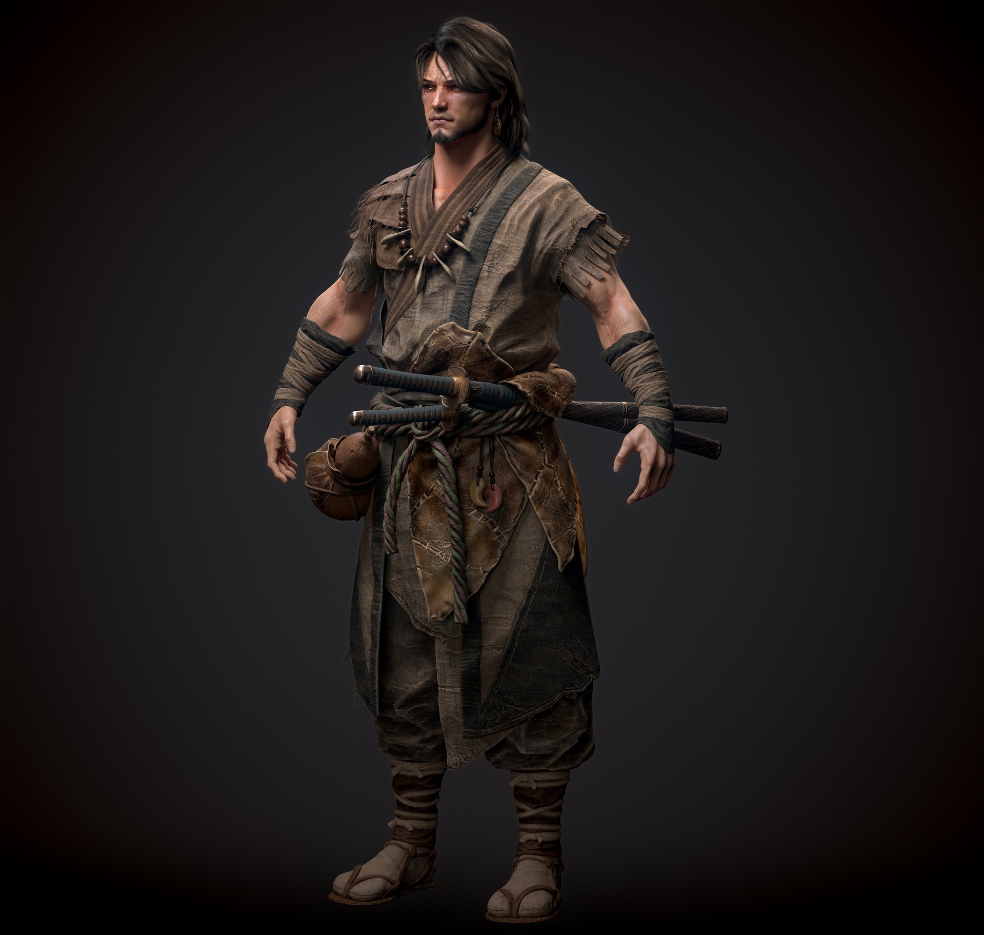 浪客无名闲暇之余的次世代角色原创作品