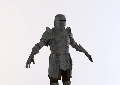 武士 铠甲 黑武士 战士 pbr贴图