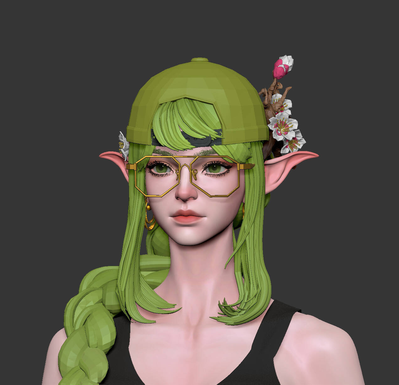 Elf tree模型 - 角色/人物/生物 - 作品模型 - CG模型网