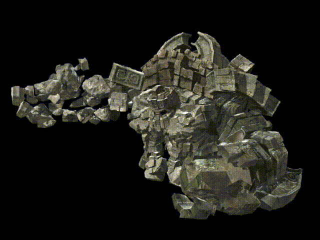 石妖石怪魔兽石头人带动画